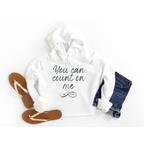 Women's You Can Count on Me Cropped Hoodie